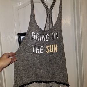 NWT Bethany Mota Split back Tank from Aeropostale